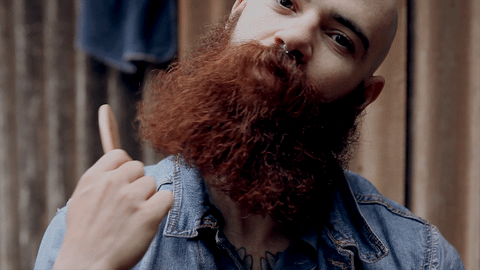como pentear a barba corretamente