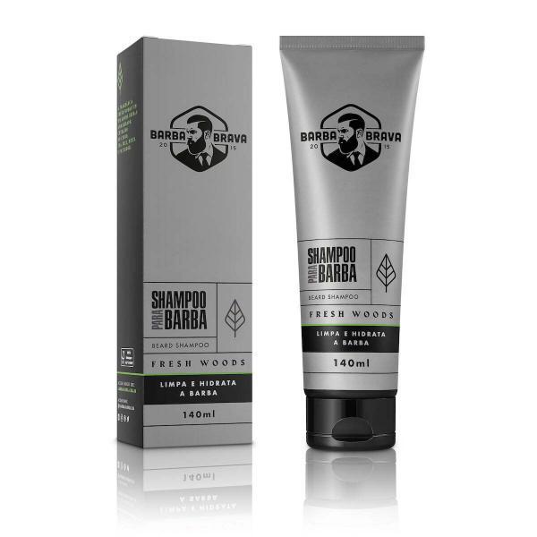 shampoo para barba fresh woods barba brava c